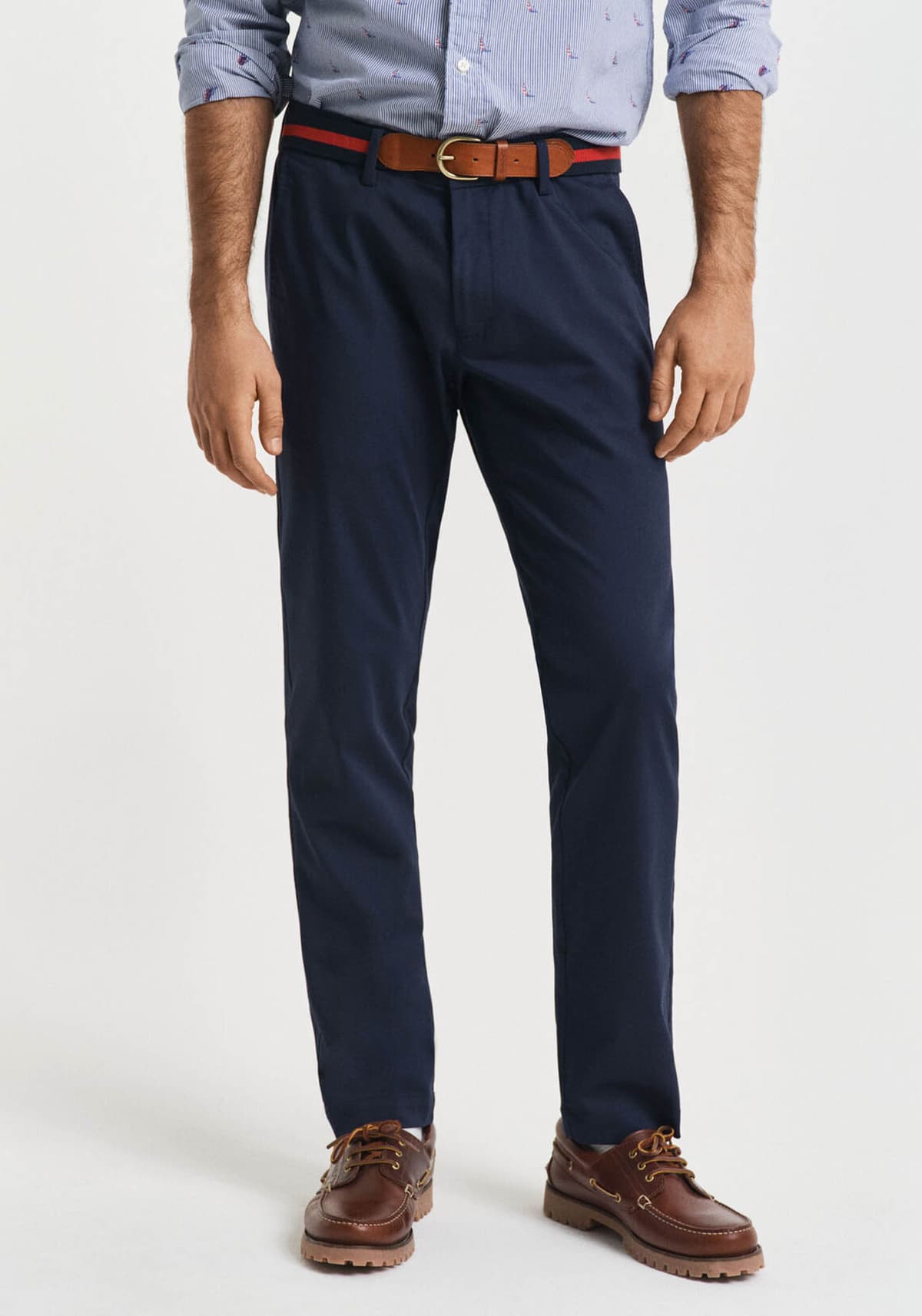 Men's Pants Gant Blue