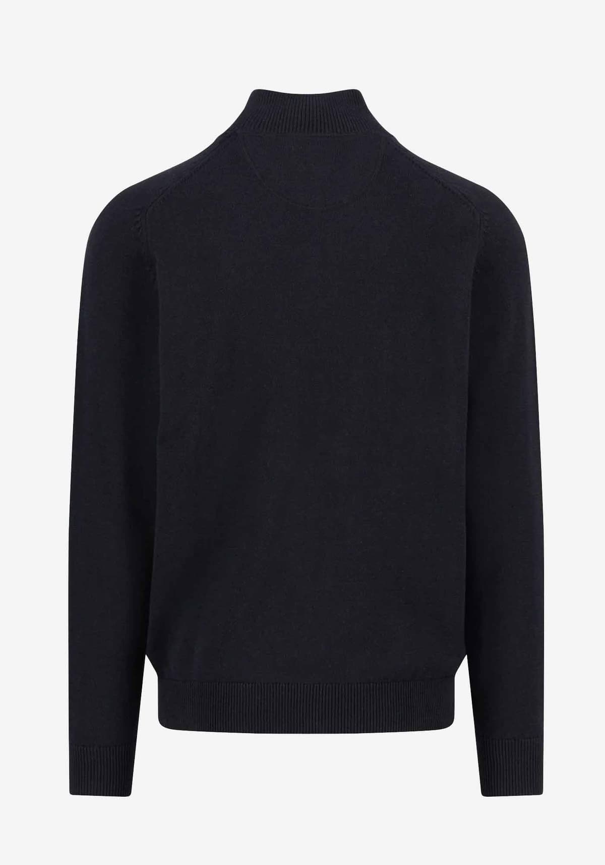 Fynch Hatton Pullover της σειράς Zip Troyer - 1509 203 999 Black