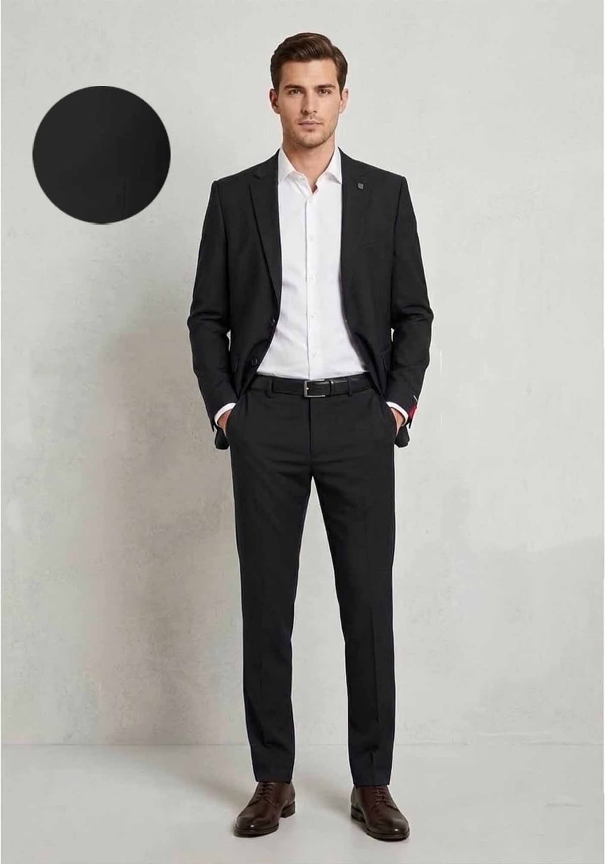Men's Suits Karl Lagerfeld Black