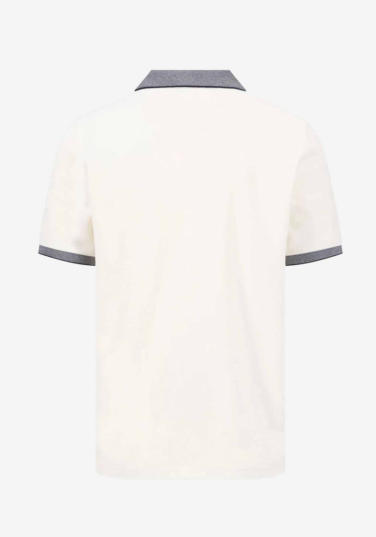 Fynch Hatton Polo Contrast - 1603 1703 824 New Offwhite