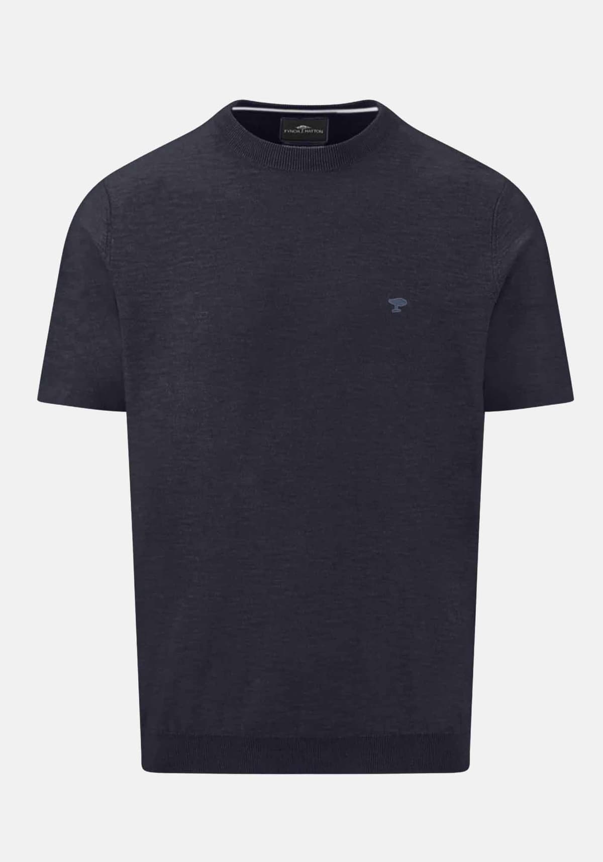 Fynch Hatton Μπλούζα O Neck - 1603 701 690 Navy