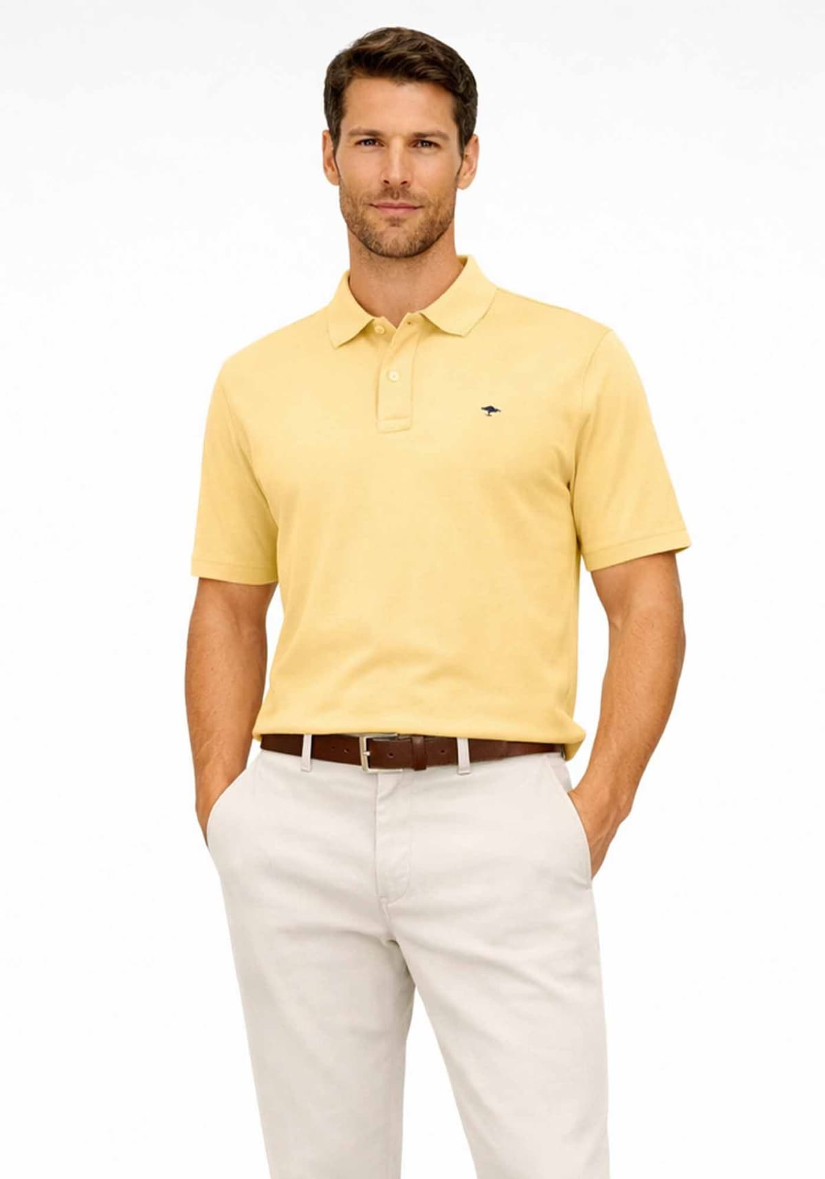 Men's Polo Shirts Fynch Hatton Yellow