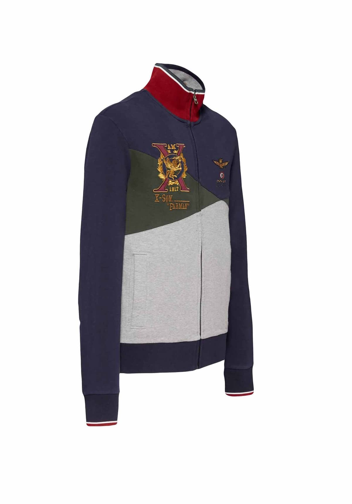 Men's Cardigans Aeronautica Militare Blue
