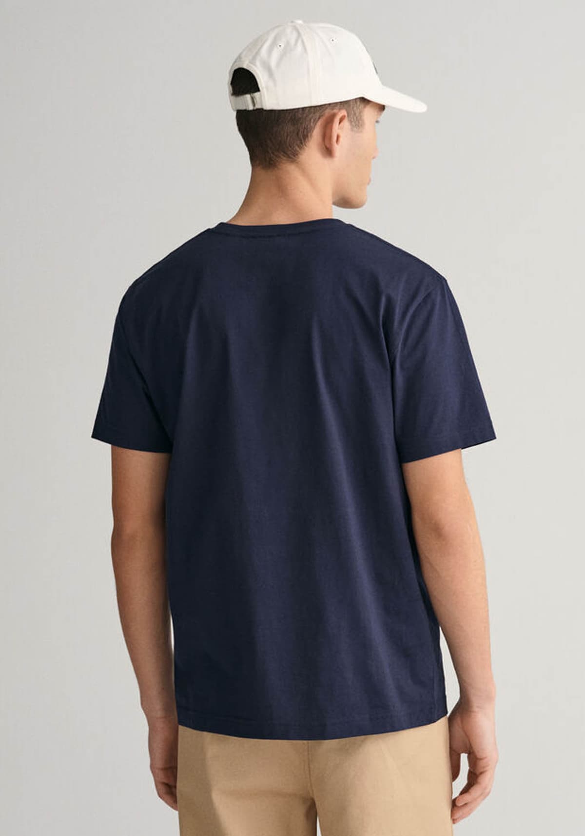 Men's T-Shirts Gant Blue