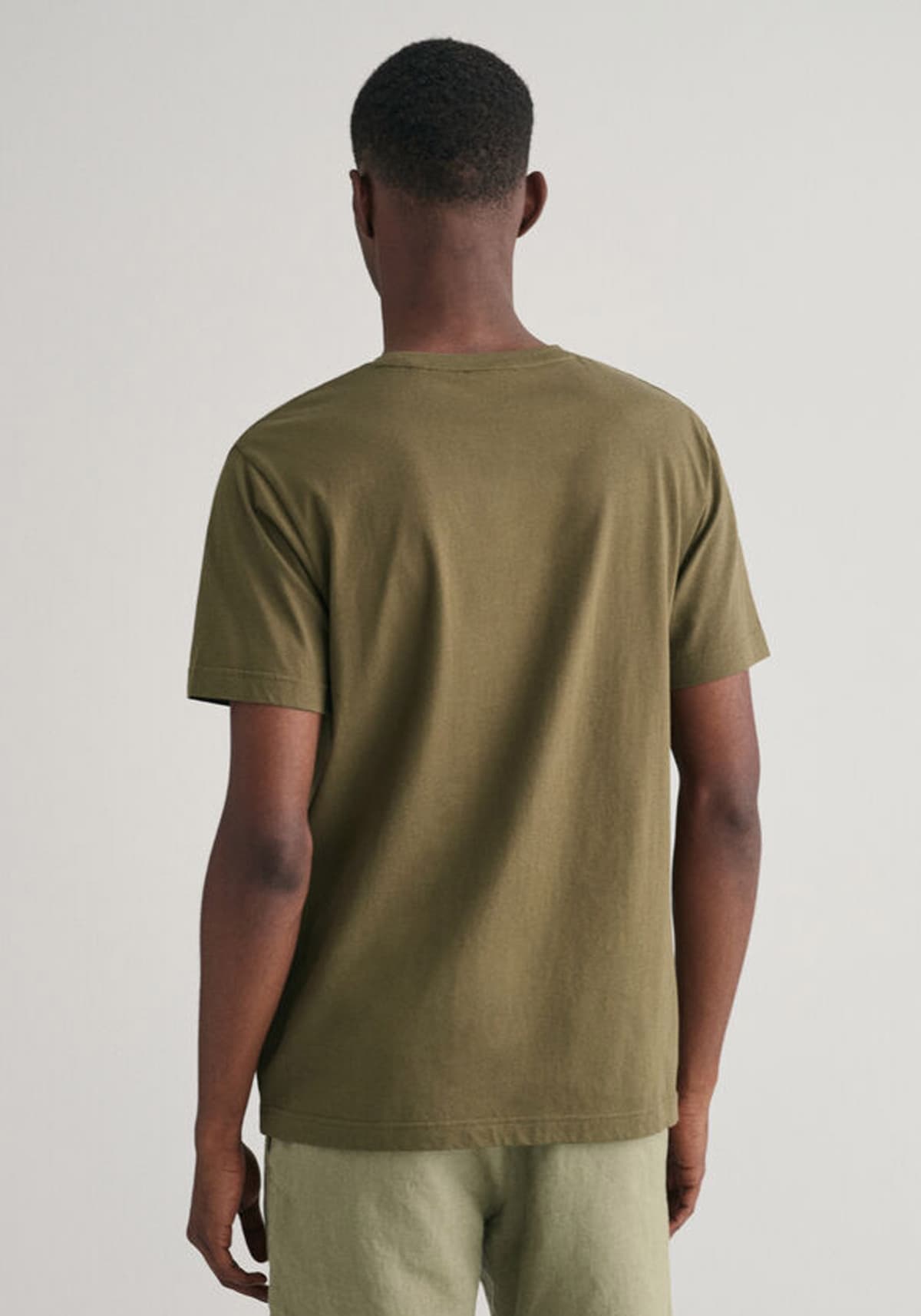 Men's T-Shirts Gant Green