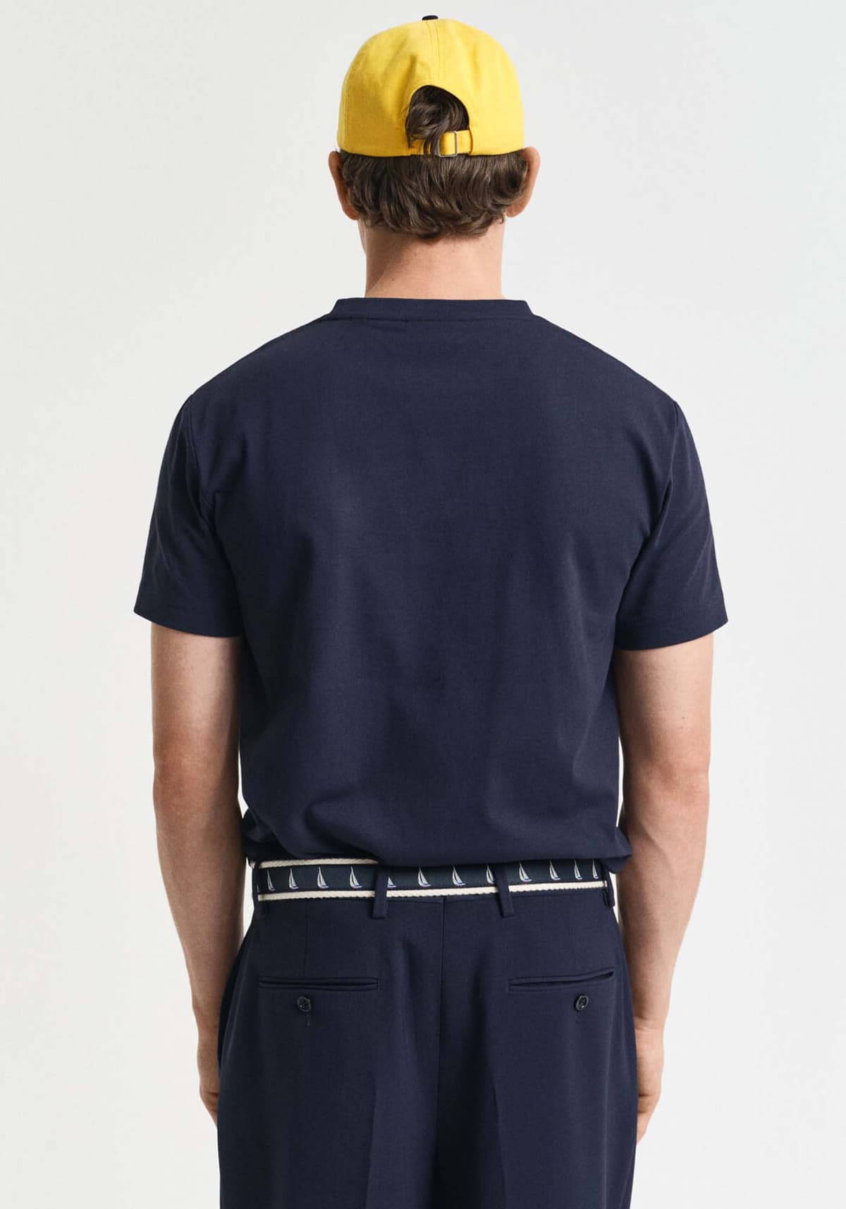 Men's T-Shirts Gant Blue