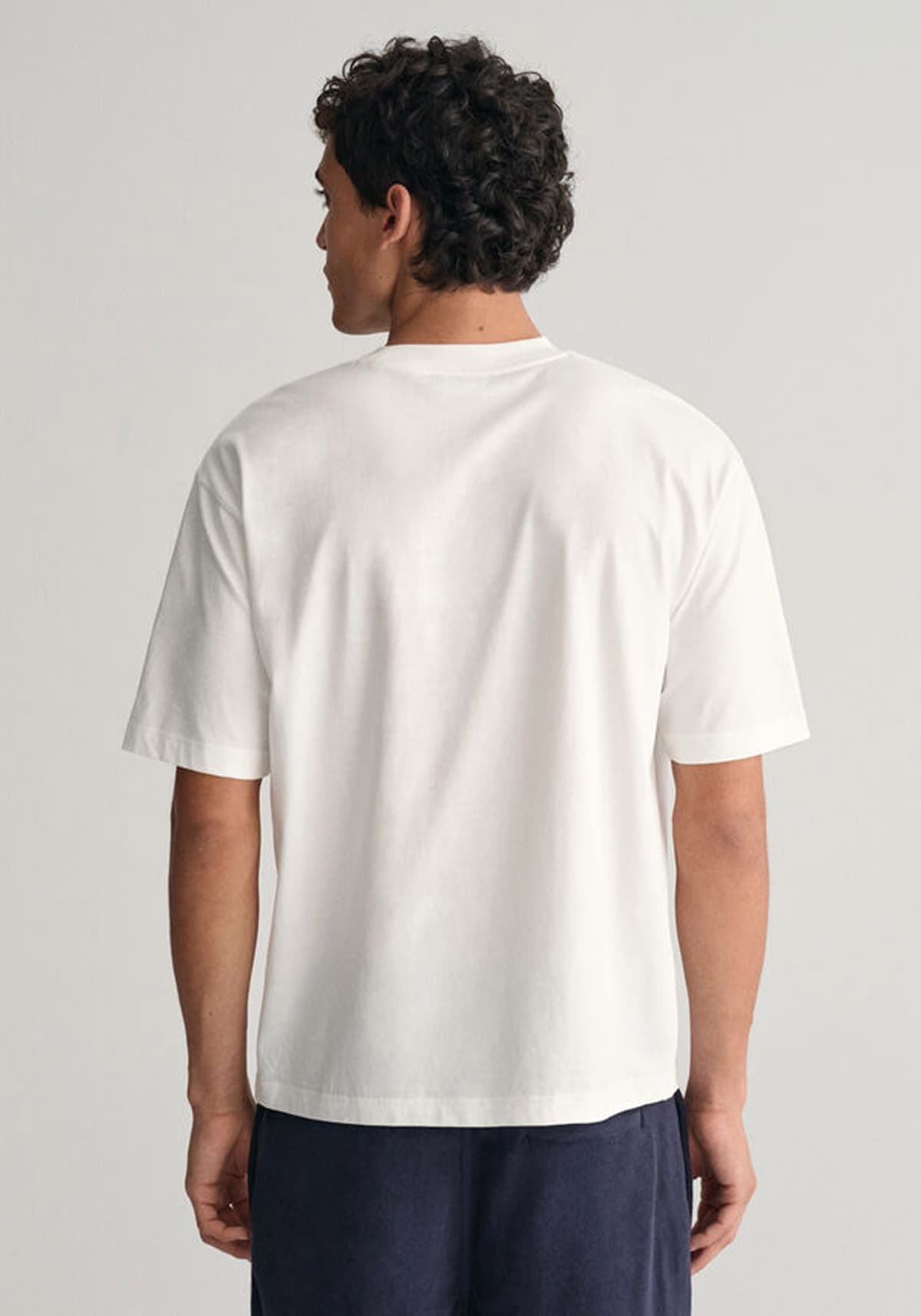 Men's T-Shirts Gant White