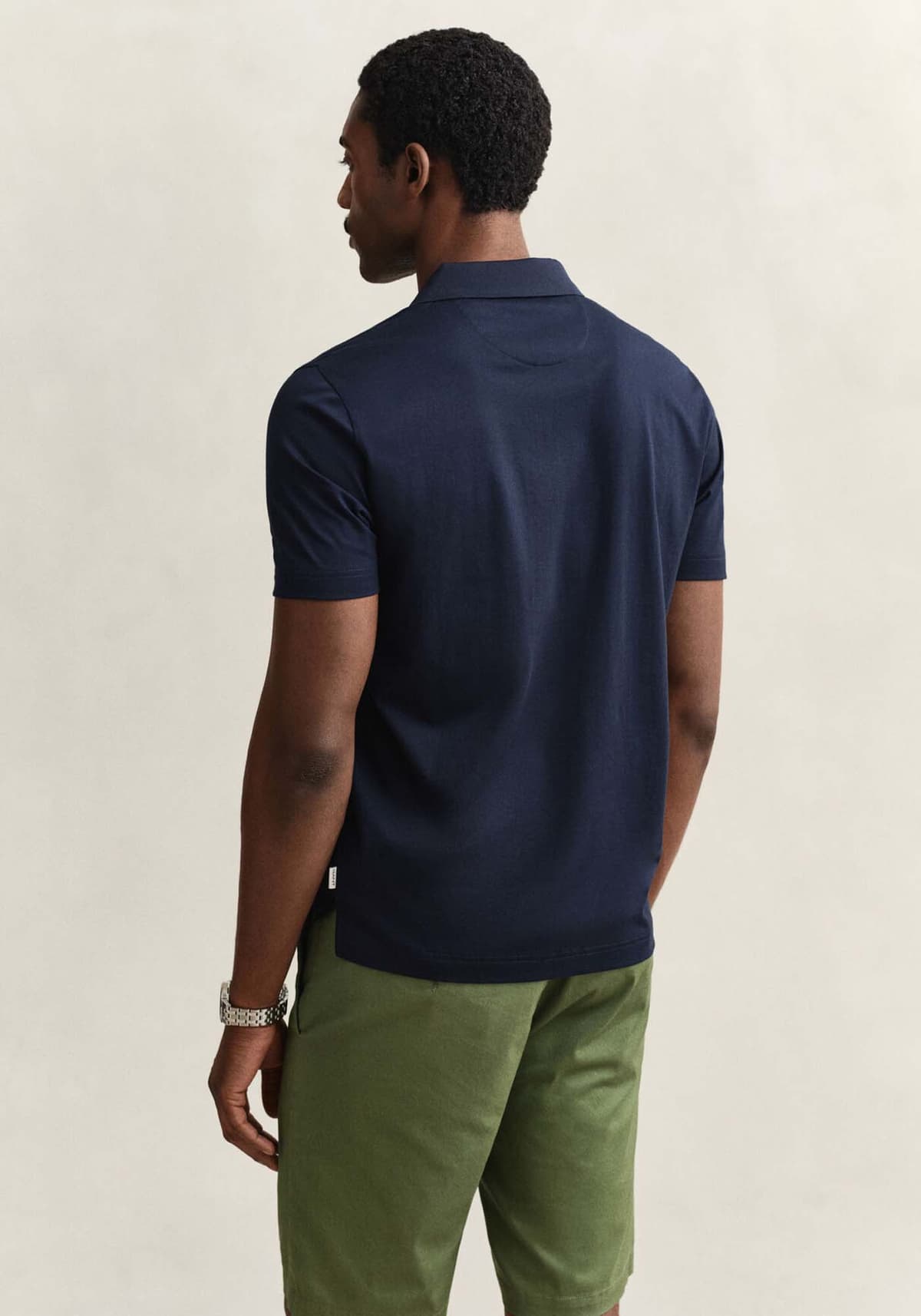 GANT Polo Open Collar - 2014124 433 Evening Blue