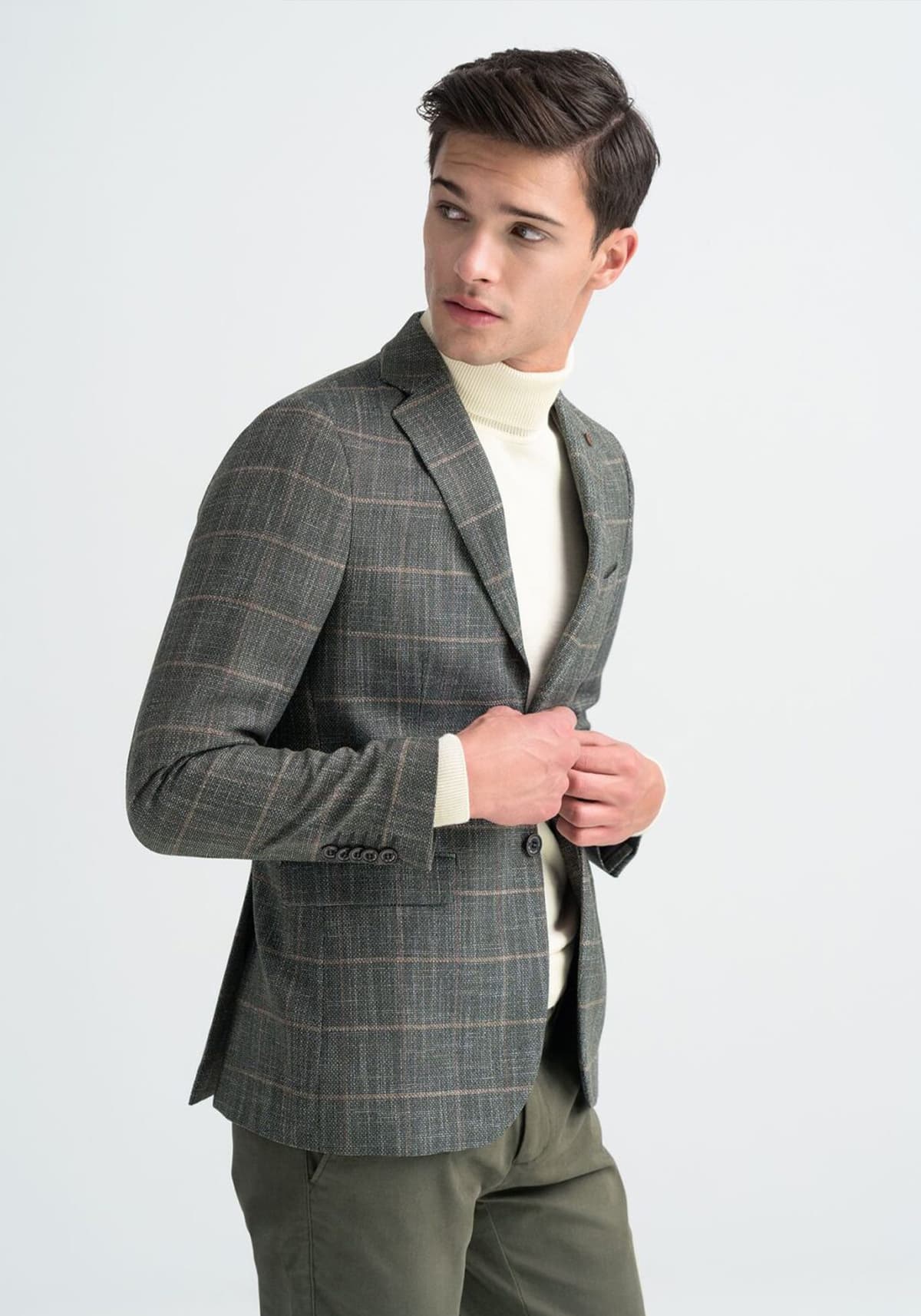 Men's Blazers Monte Napoleone Green