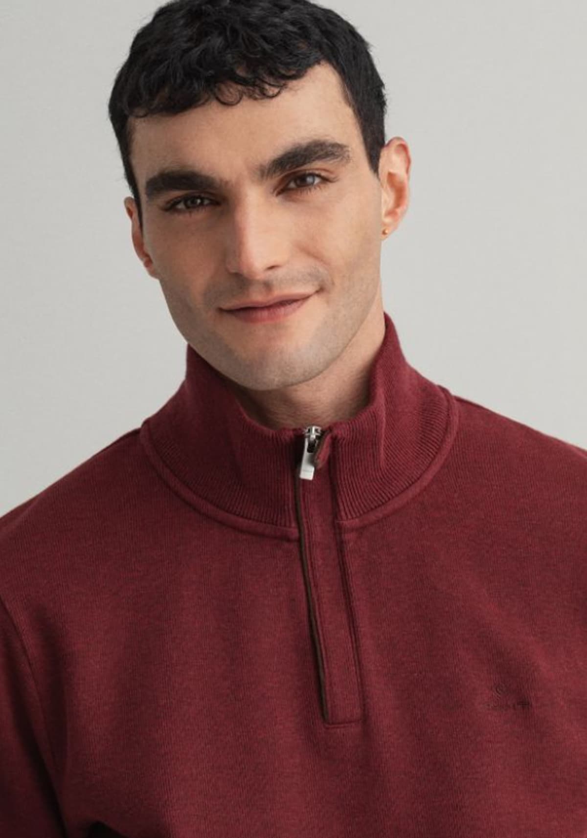 Men's Knitwear Gant Bordeaux