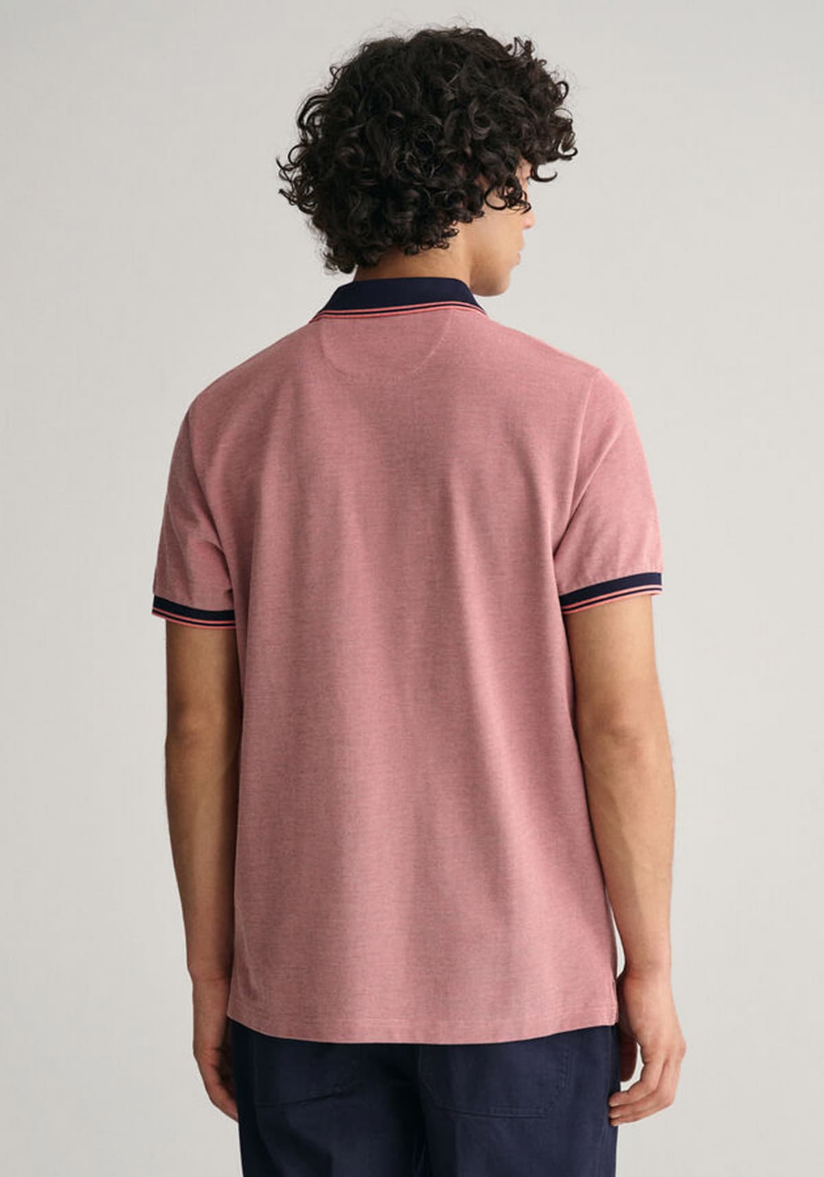 Men's Polo Shirts Gant Pink