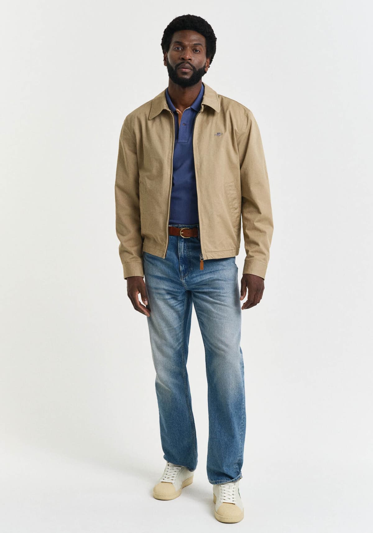 Men's Polo Shirts Gant Blue