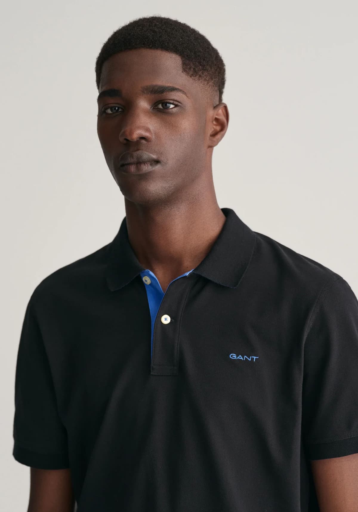 Men's Polo Shirts Gant Black