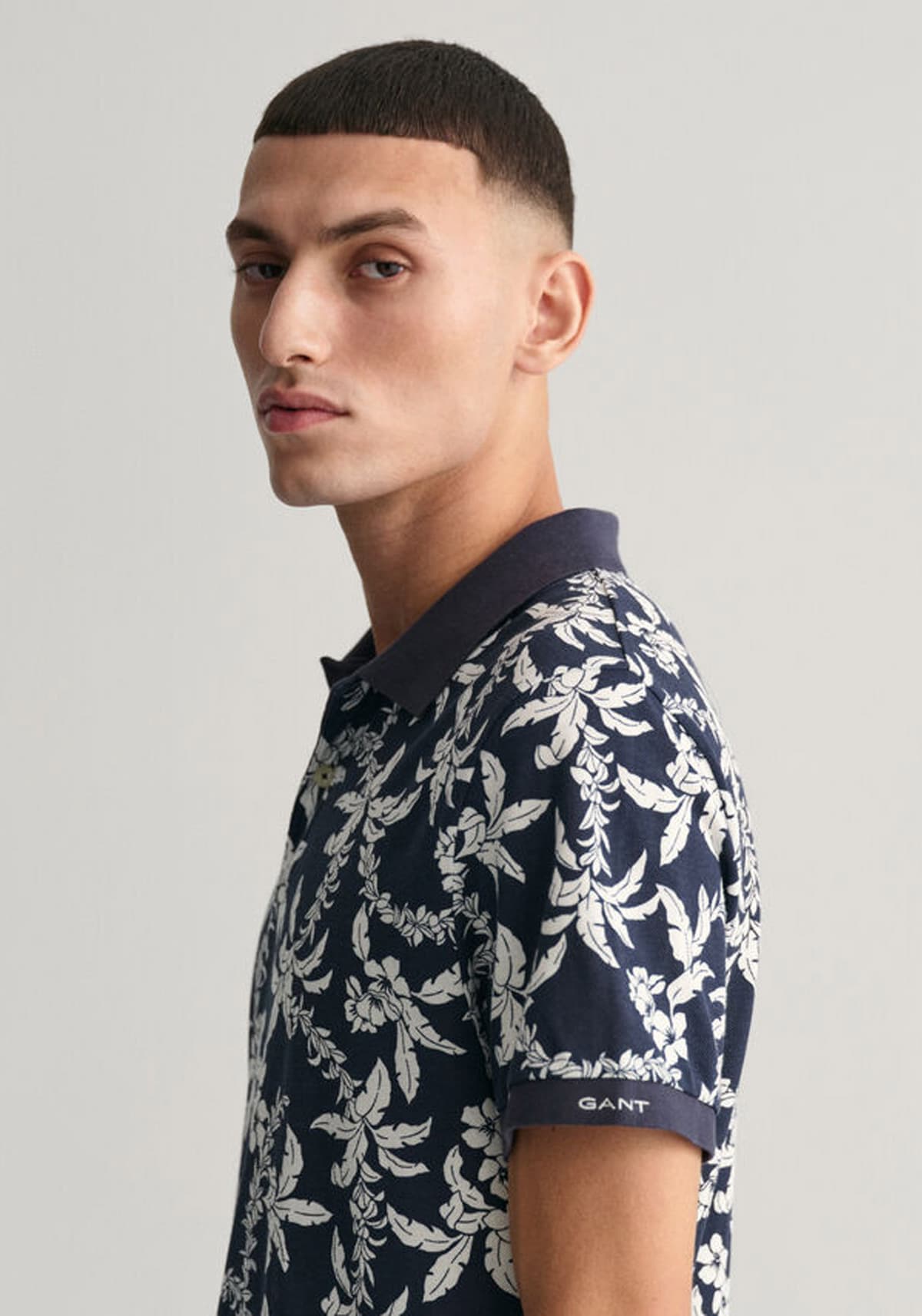 Men's Polo Shirts Gant Blue