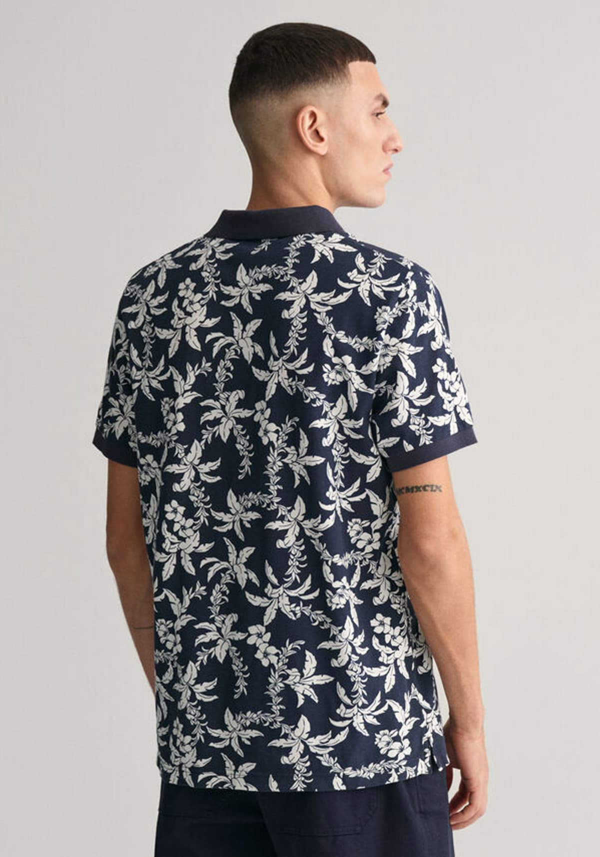 Men's Polo Shirts Gant Blue