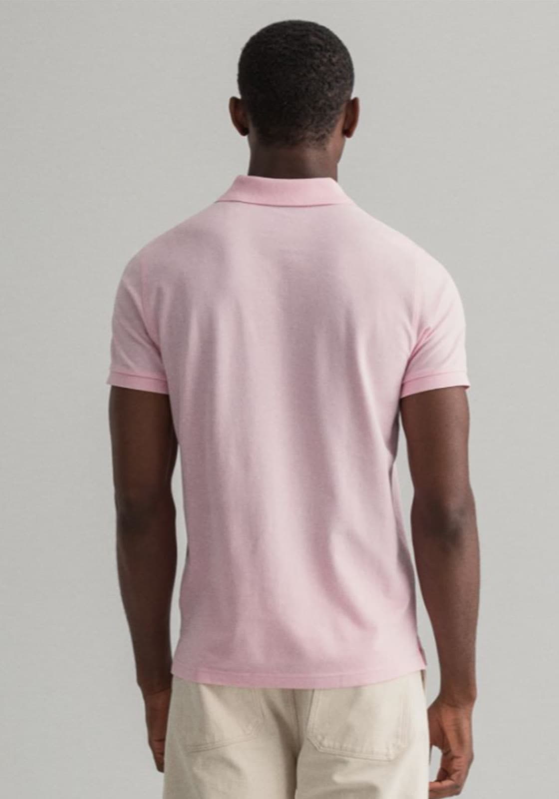 Men's Polo Shirts Gant Pink
