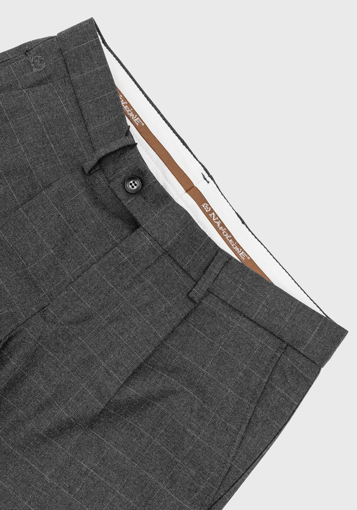 Men's Chino Pants Monte Napoleone Gray