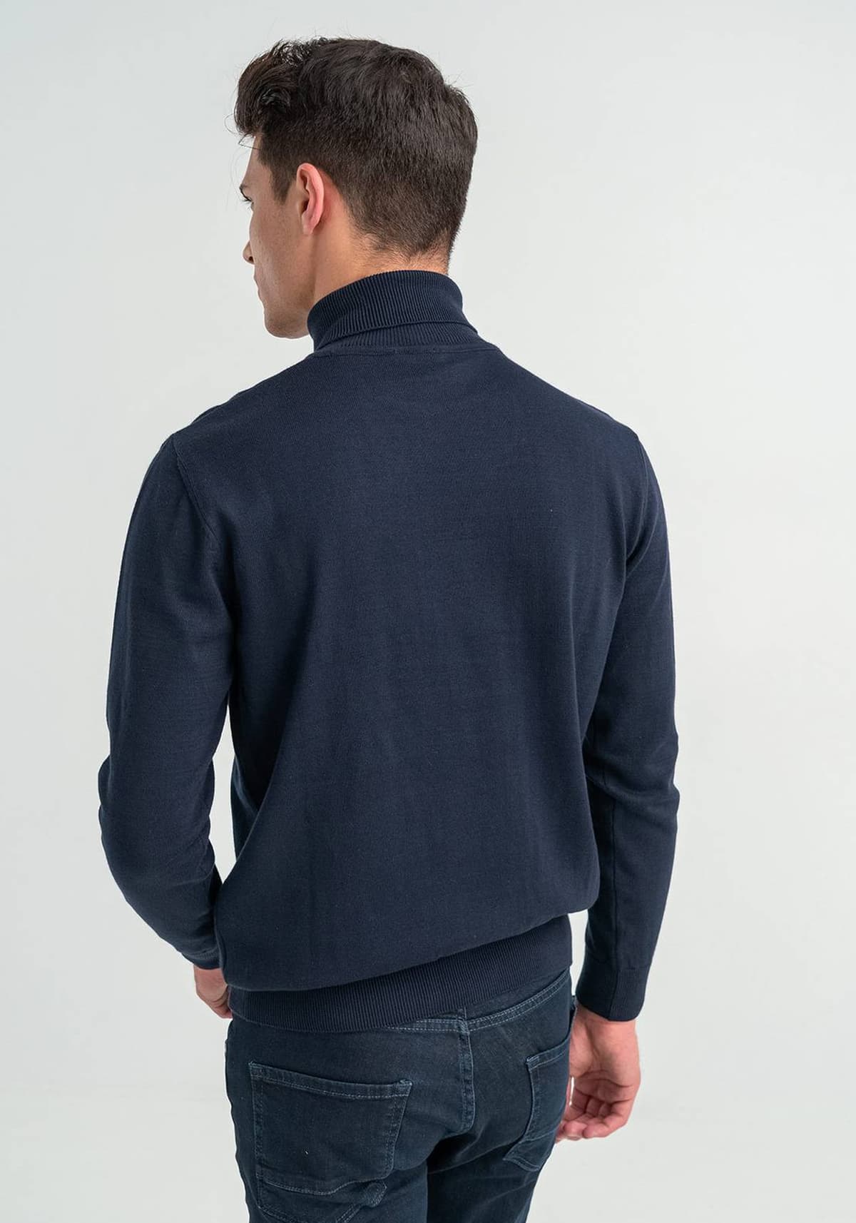 Men's Turtlenecks Monte Napoleone Blue