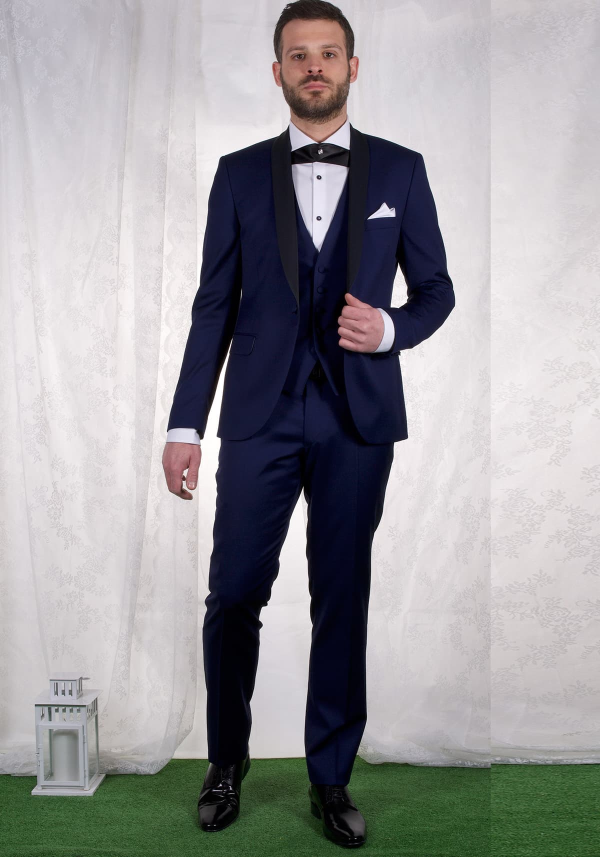 Men's Suits Fragosto Blue