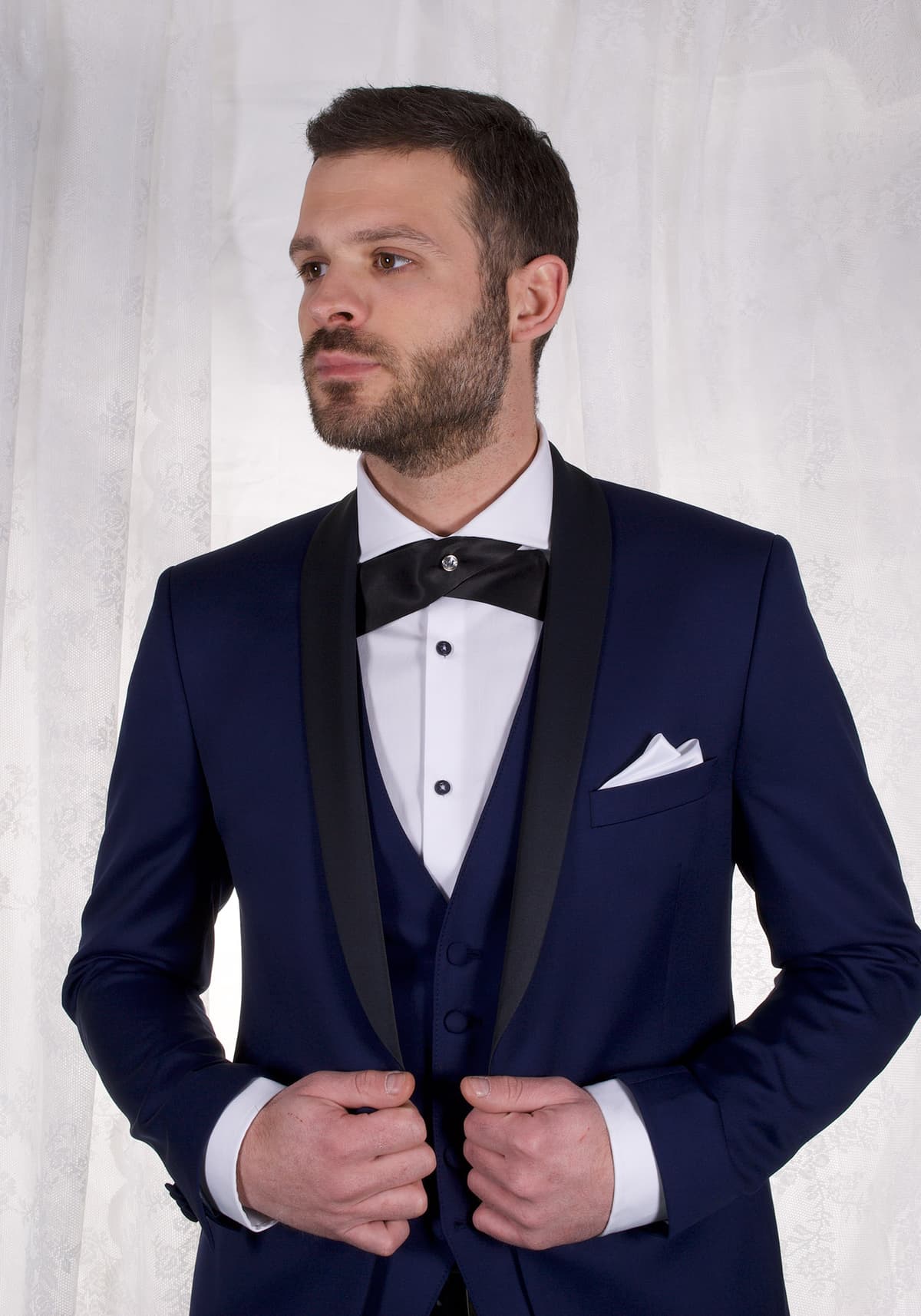 Men's Suits Fragosto Blue