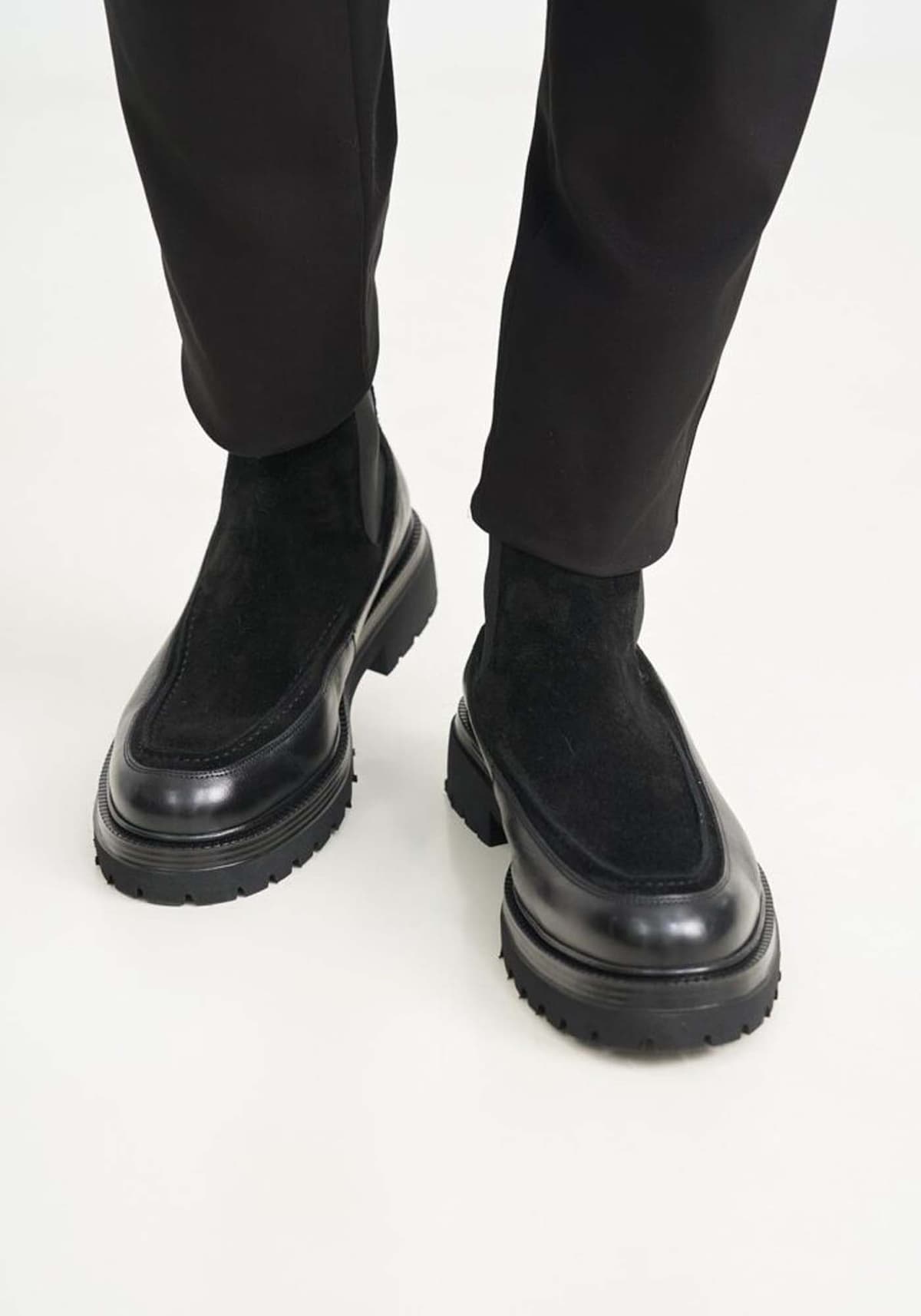 Men's Ankle Boots Monte Napoleone Black