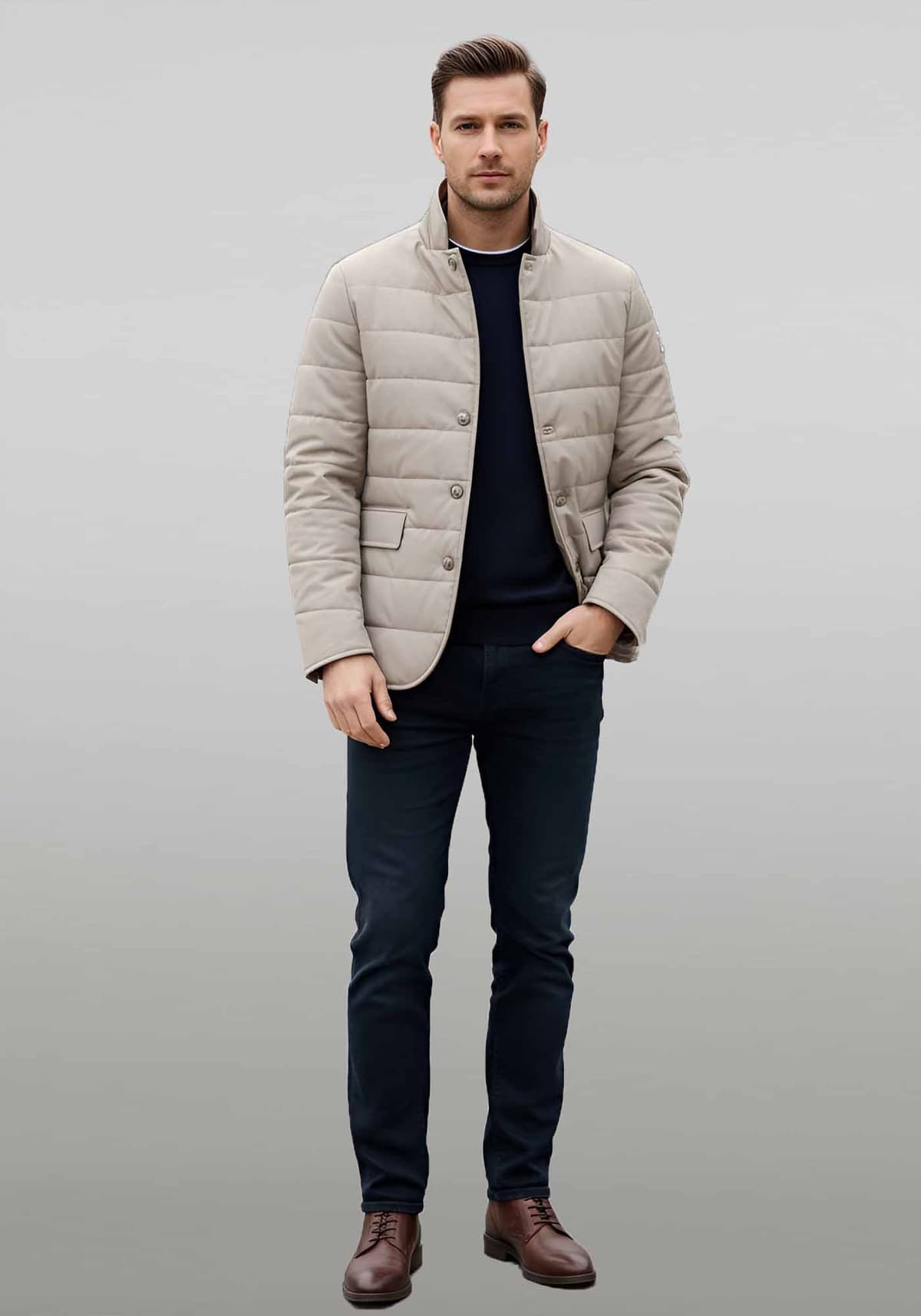 Men's Jackets Guy Laroche Beige