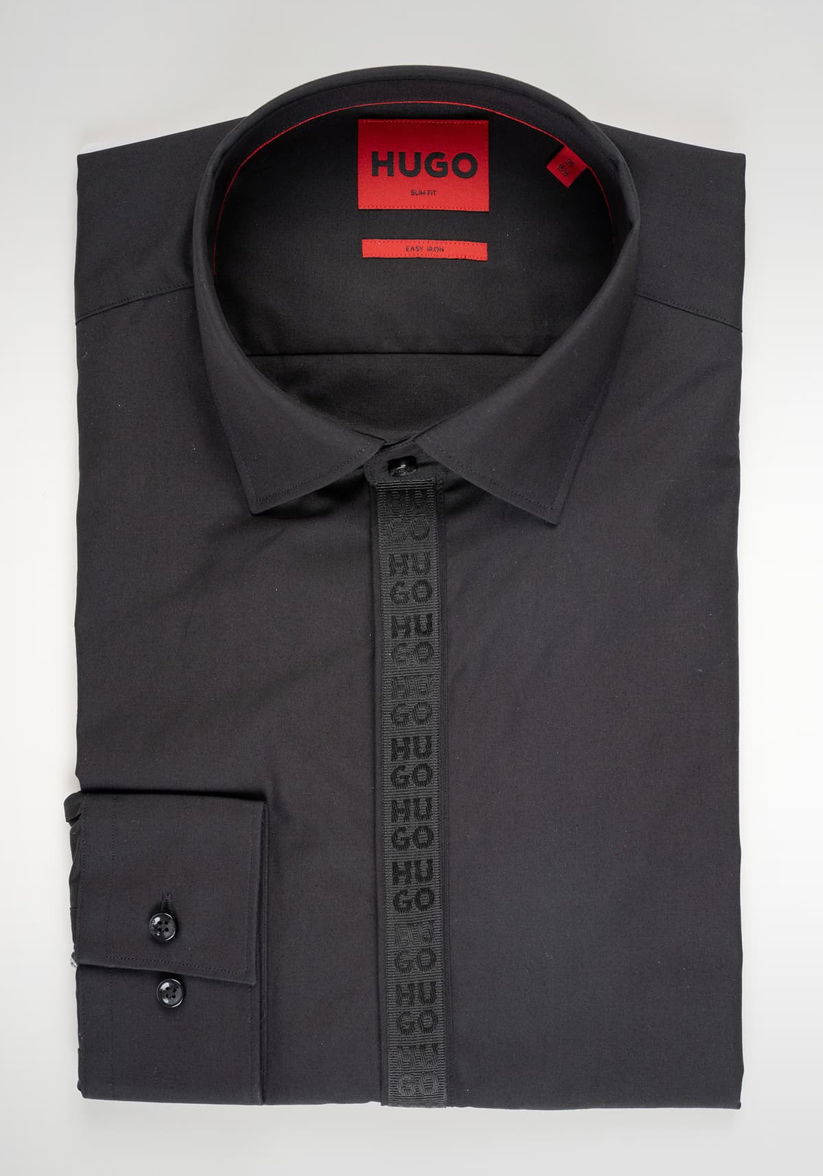 Men's Shirts Hugo Black