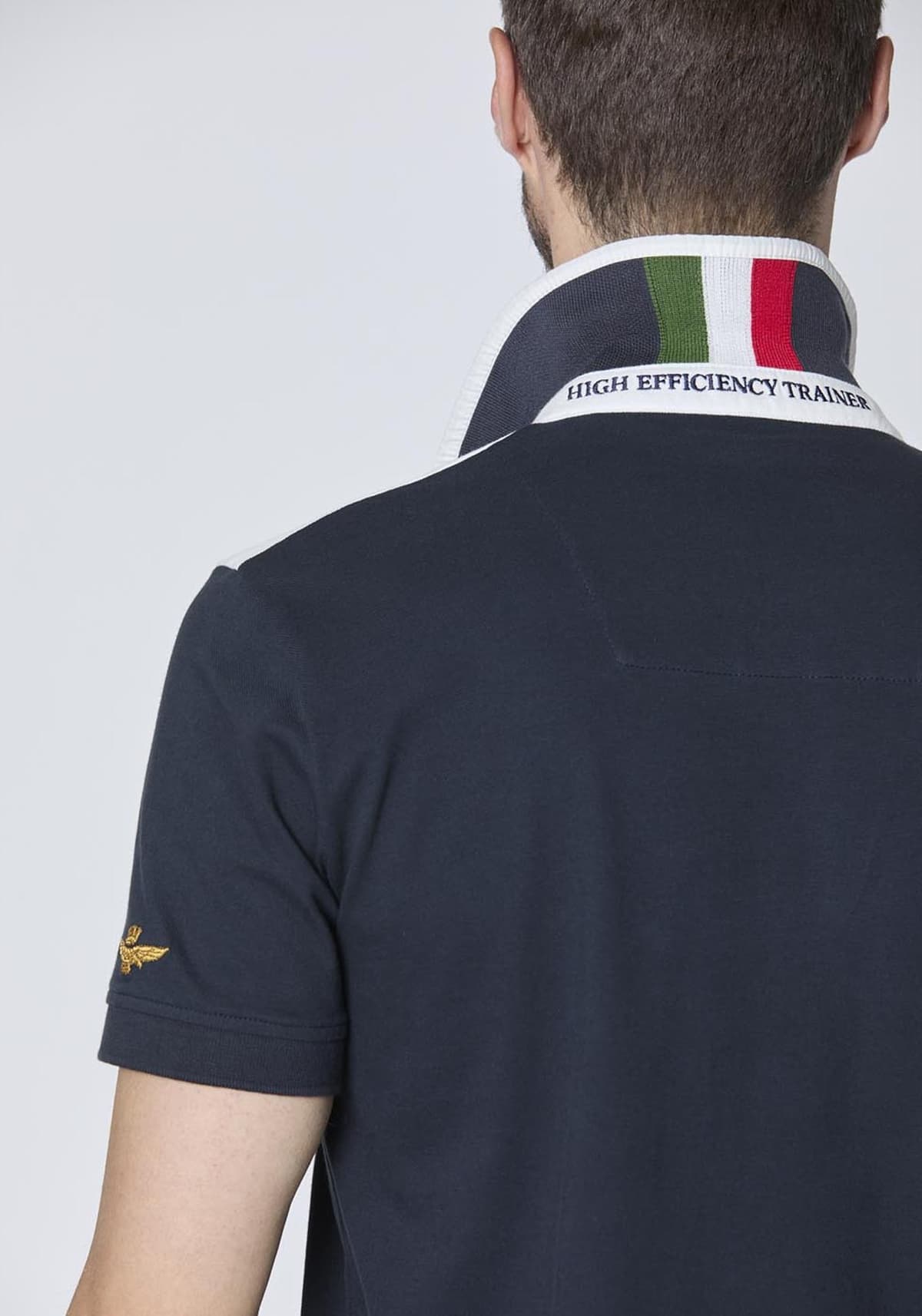 Men's Polo Shirts Aeronautica Militare Blue