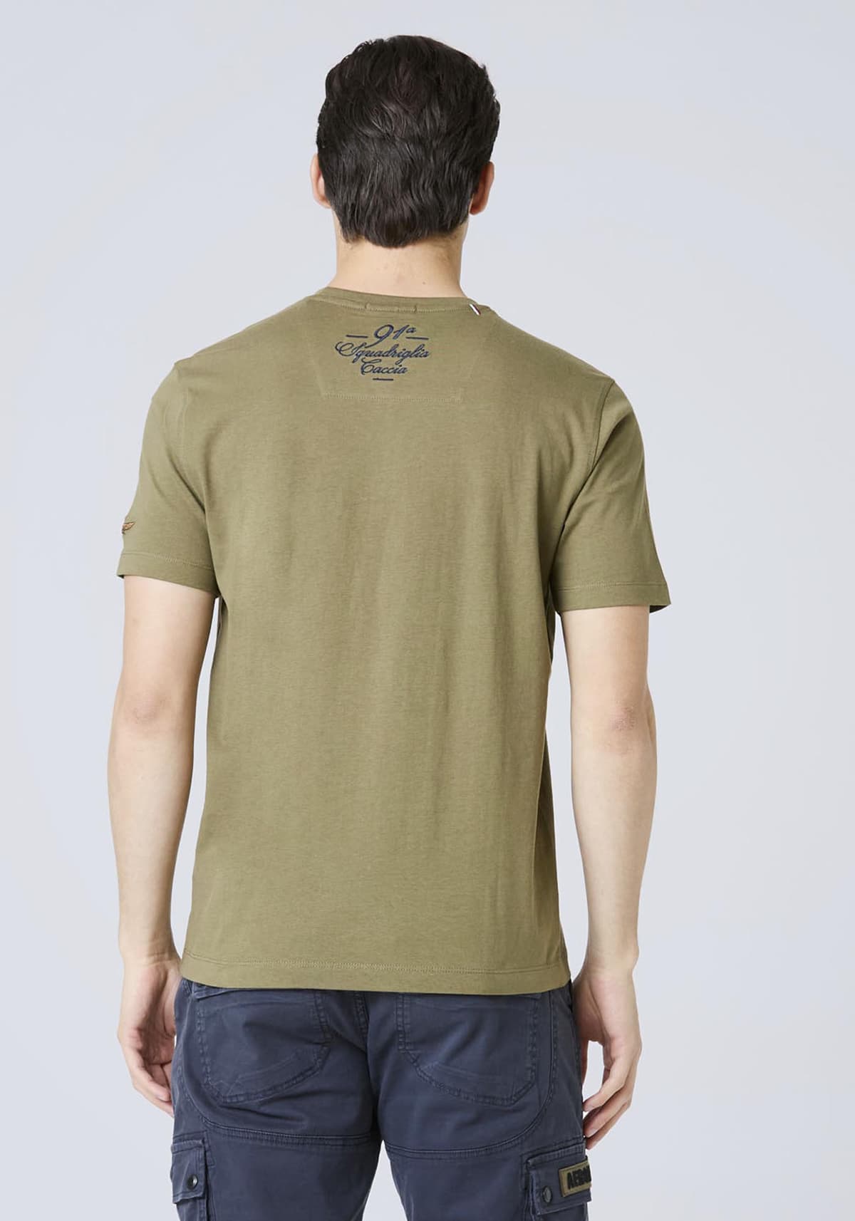 Men's T-Shirts Aeronautica Militare Green
