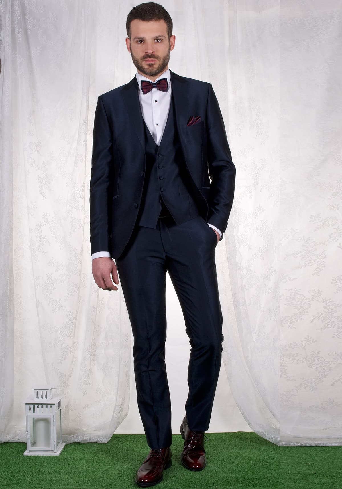 Men's Suits Fragosto Blue