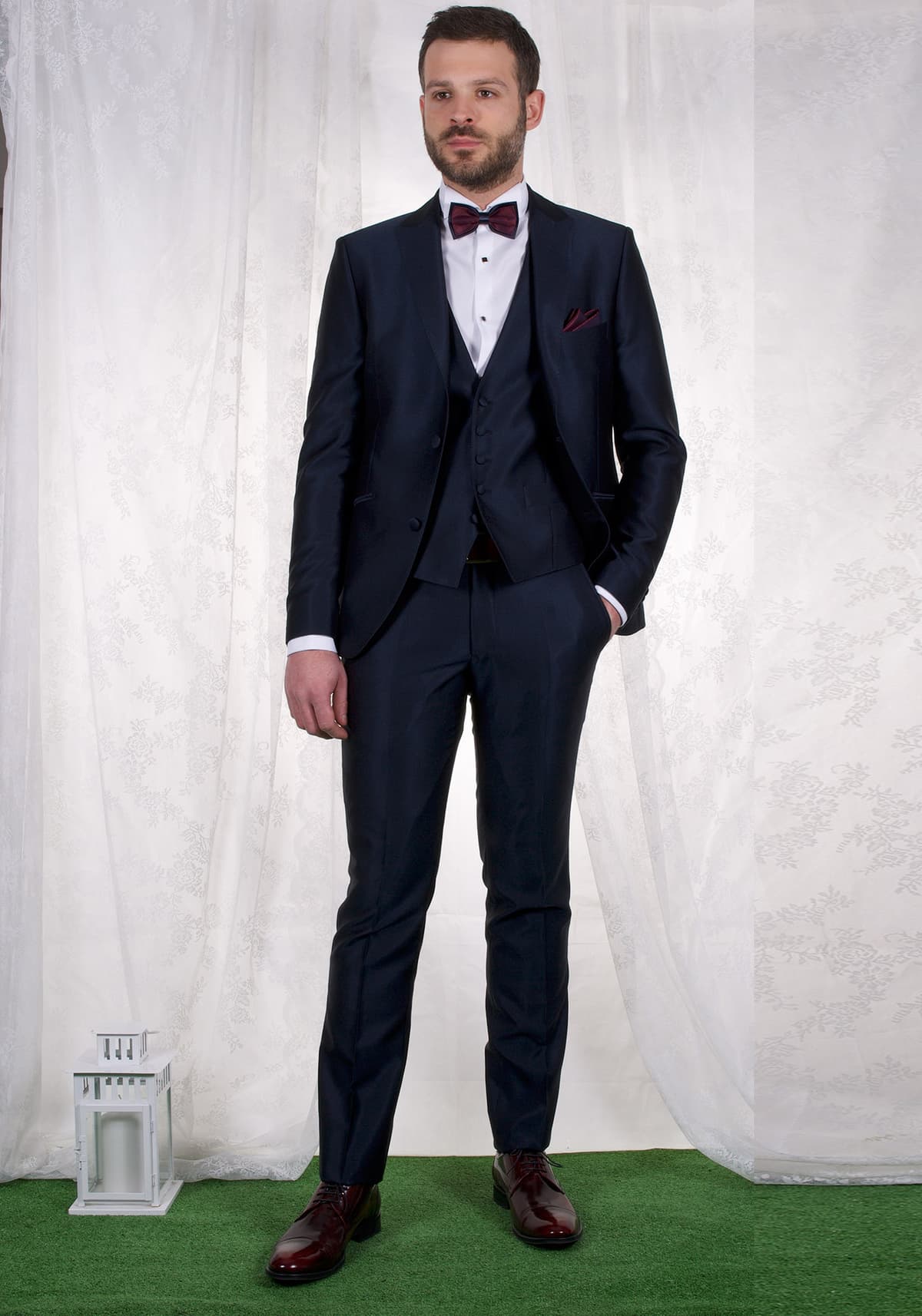 Men's Suits Fragosto Blue