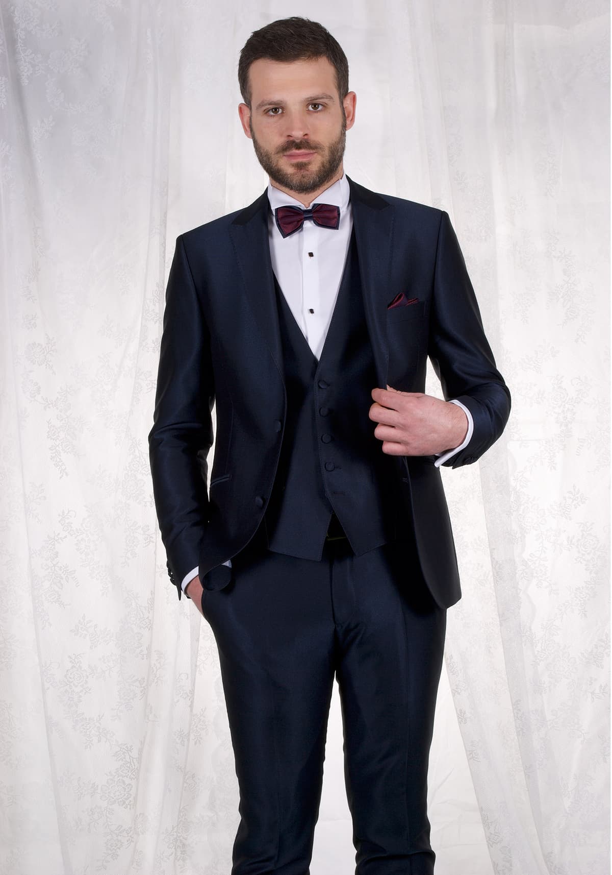 Men's Suits Fragosto Blue