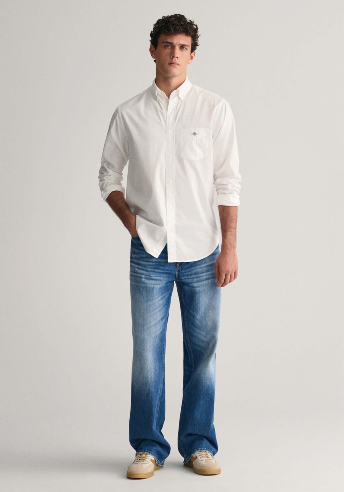 Men's Clothing Gant White