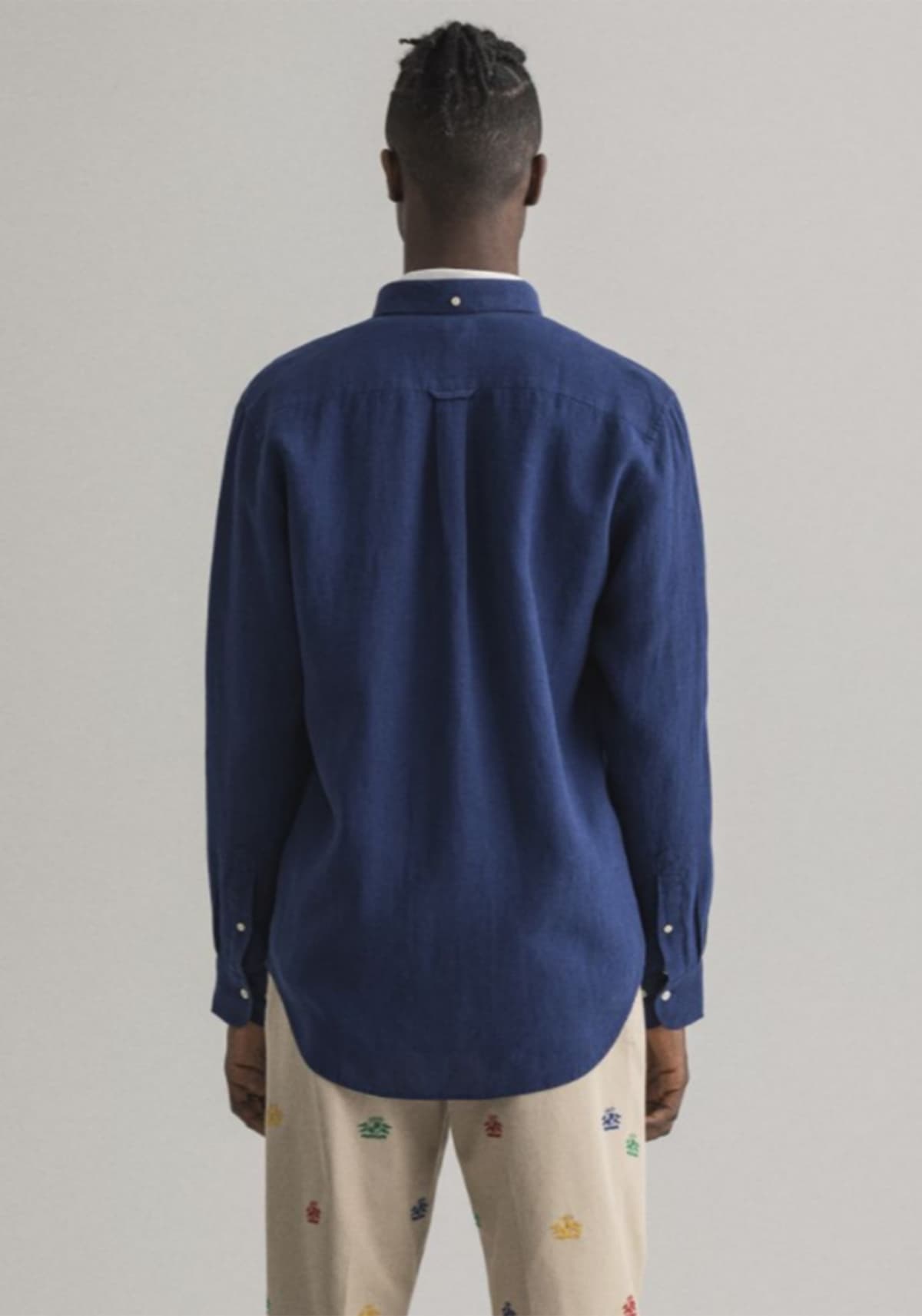 Men's Shirts Gant Blue