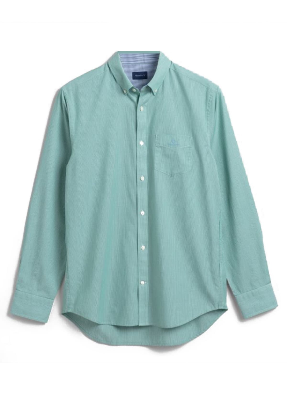 Men's Shirts Gant Green