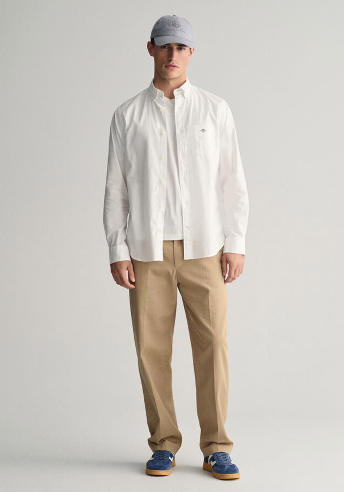 Men's Shirts Gant White