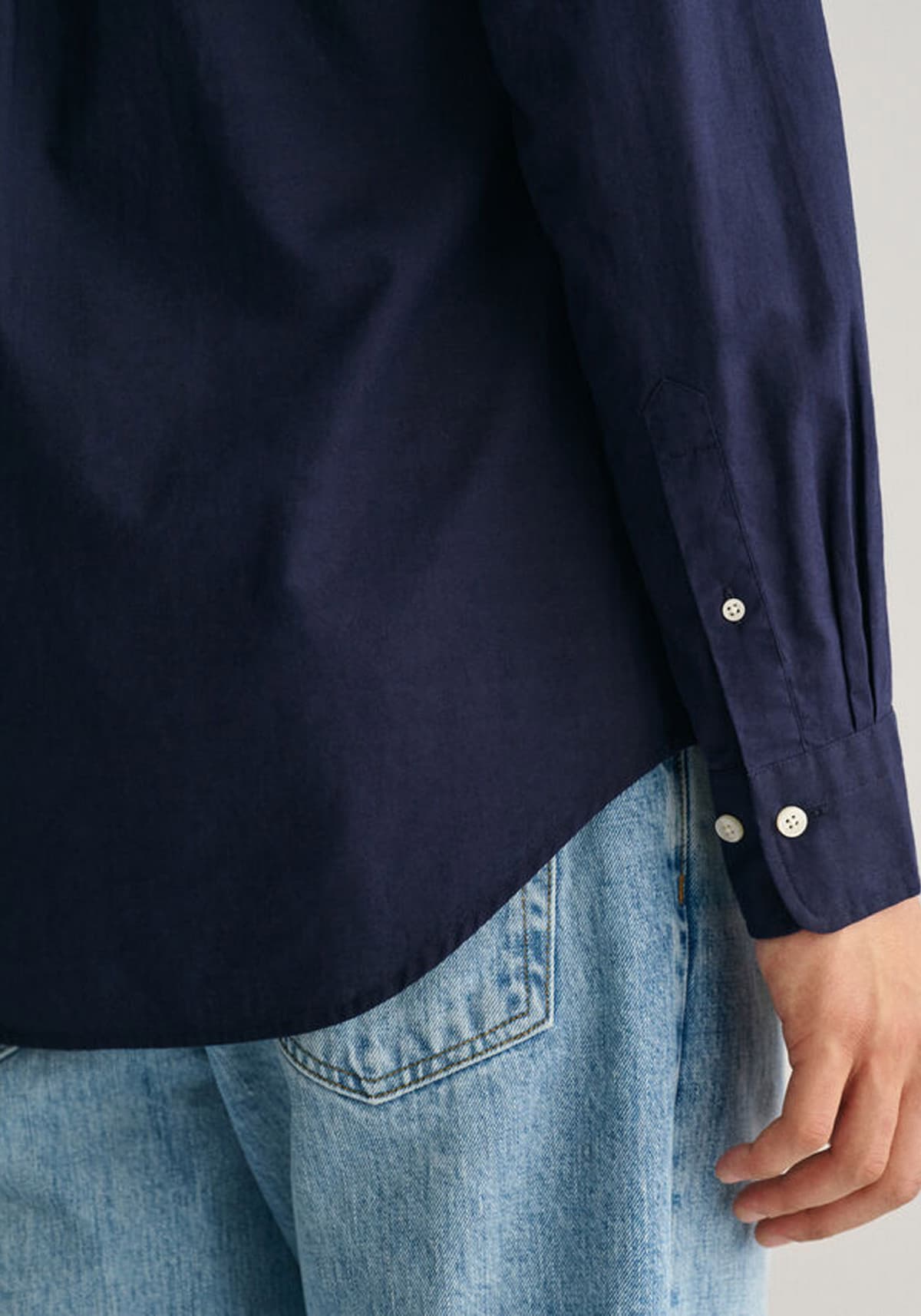 Men's Shirts Gant Blue