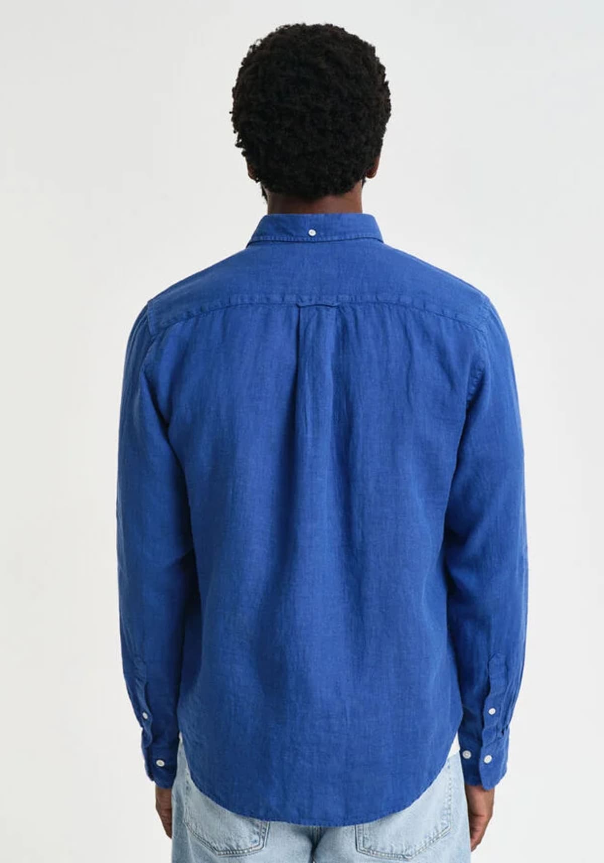 Men's Shirts Gant Blue