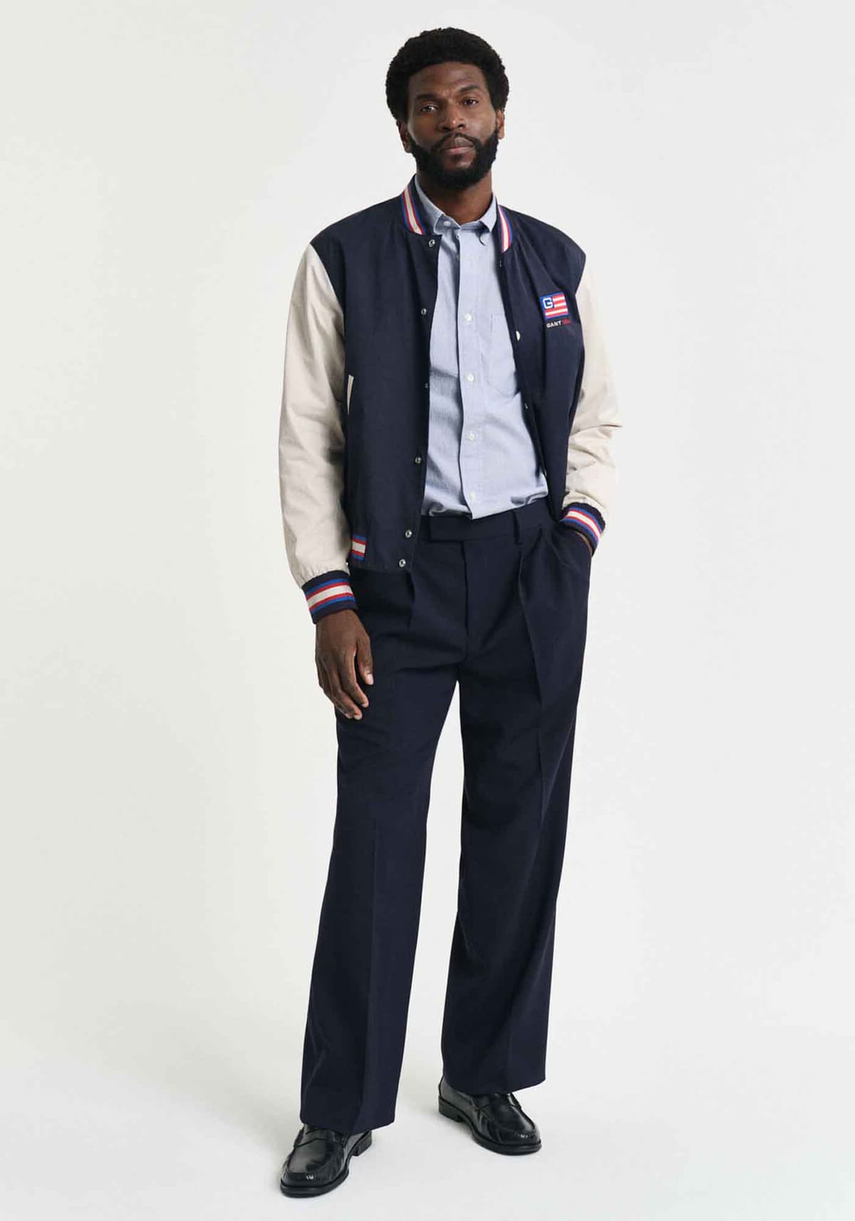 Men's Shirts Gant Blue