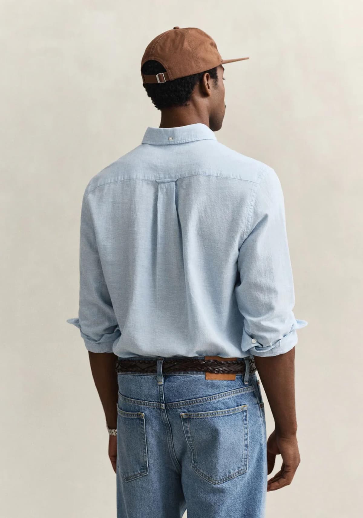 Men's Shirts Gant Blue