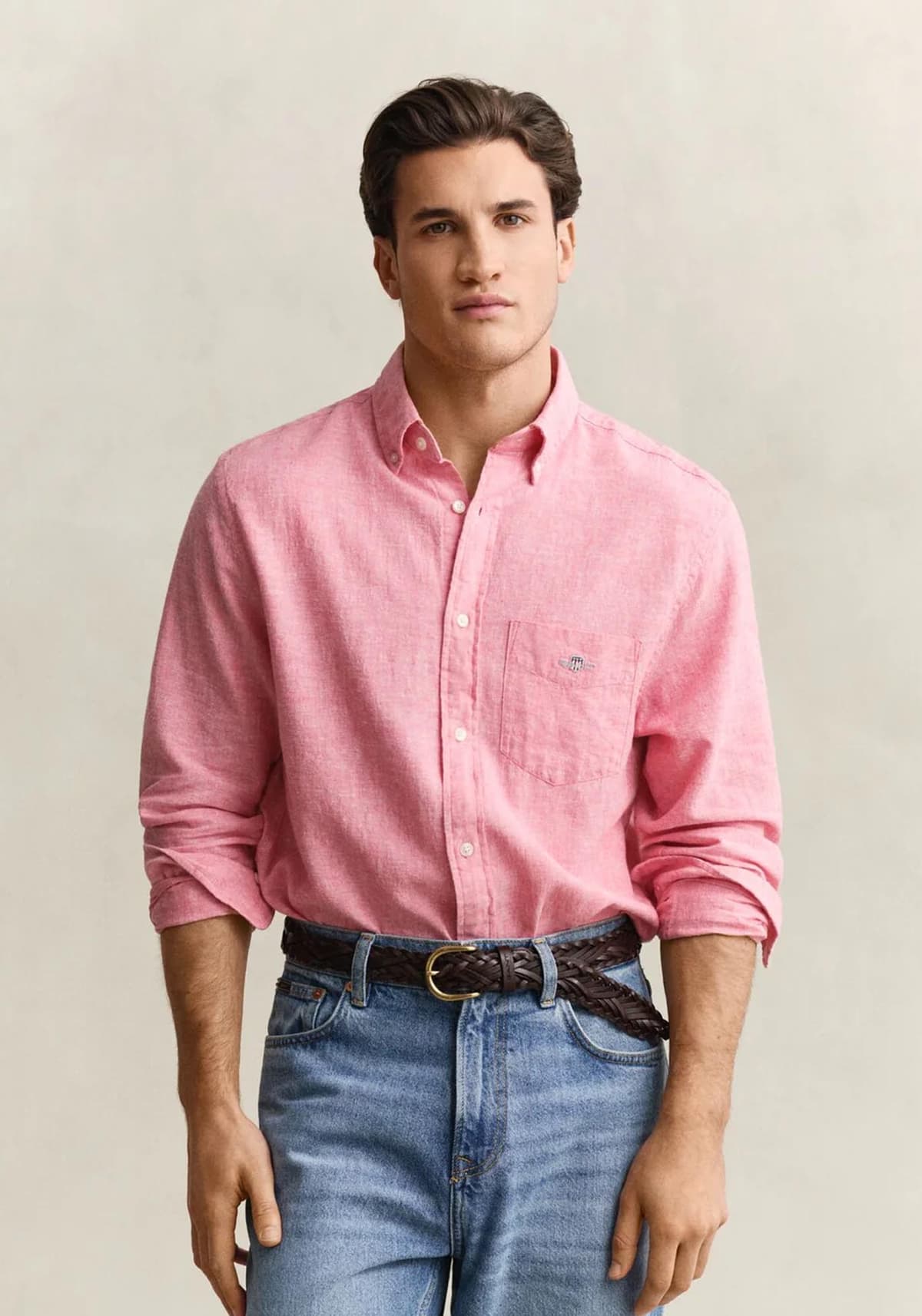 Men's Shirts Gant Red