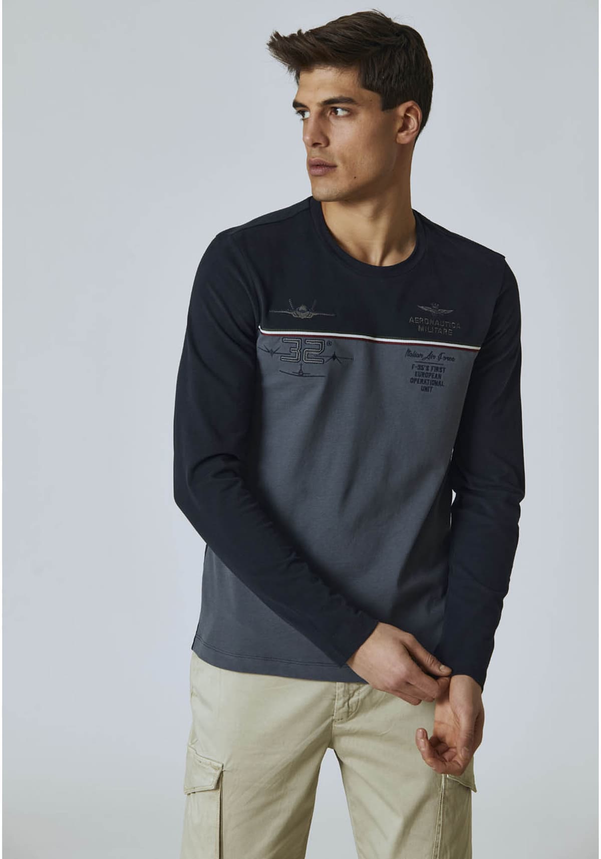 Men's T-Shirts Aeronautica Militare Blue