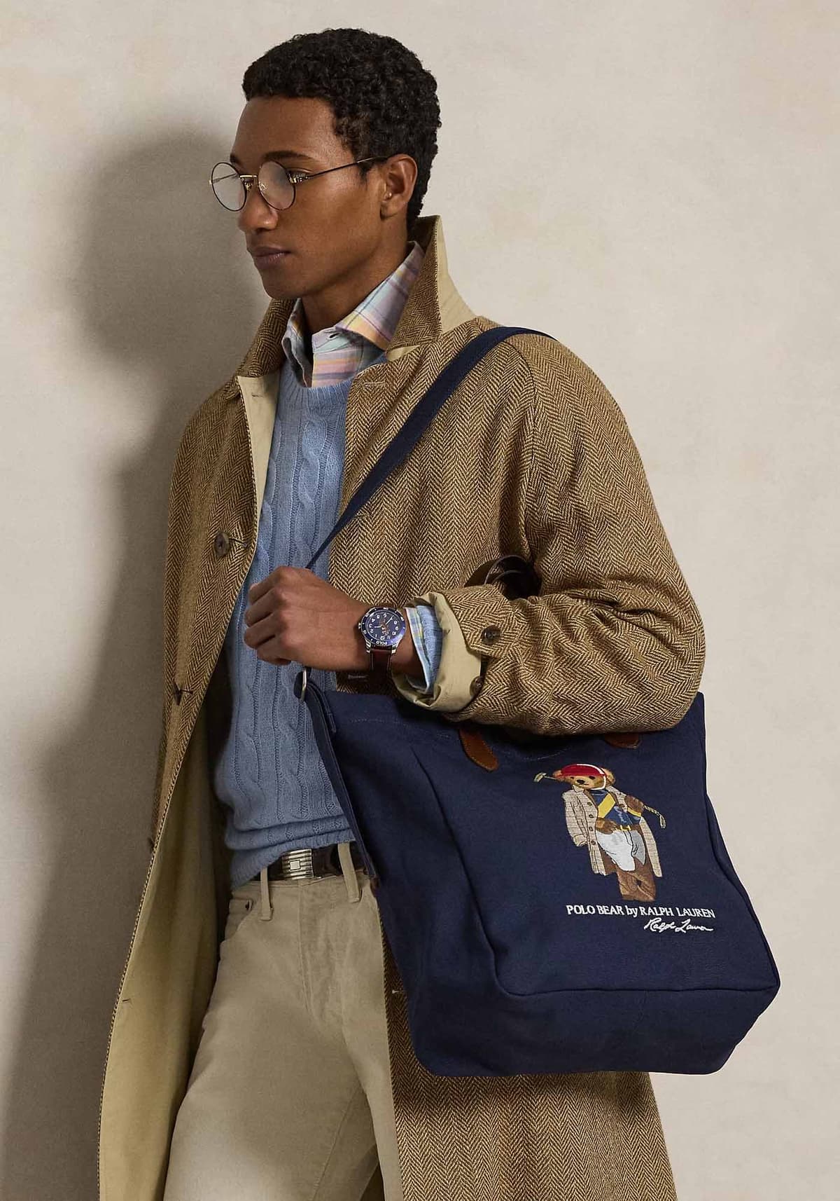 Polo Ralph Lauren Τσάντα Canvas - 405P08098 001 Navy