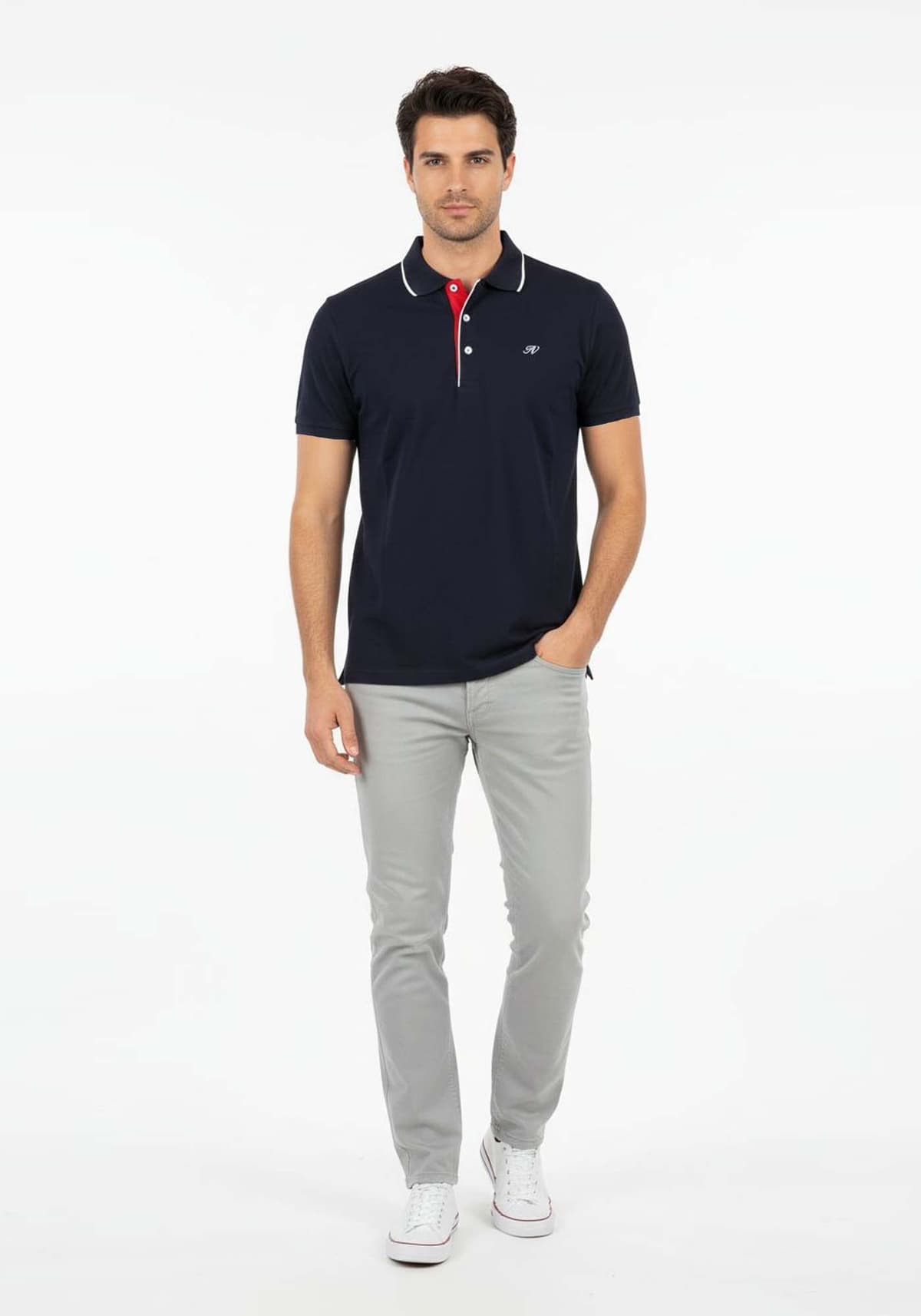 Men's Polo Shirts Nino Marini Blue