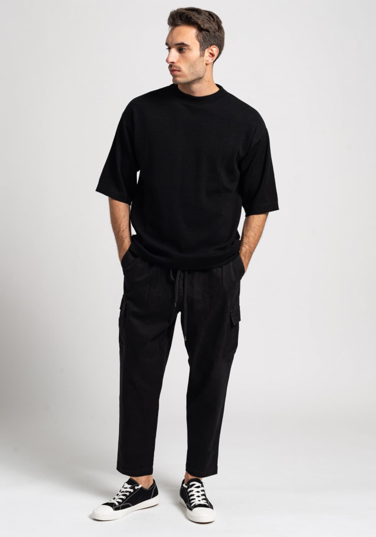 Men's Cargo Pants Staff Jeans & CO Black
