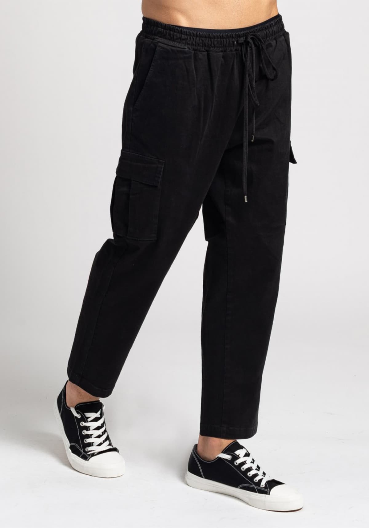 Men's Cargo Pants Staff Jeans & CO Black