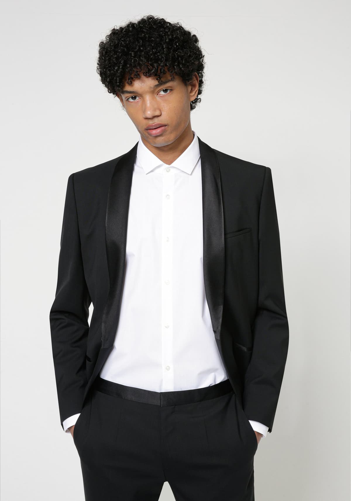 Men's Suits Hugo Black
