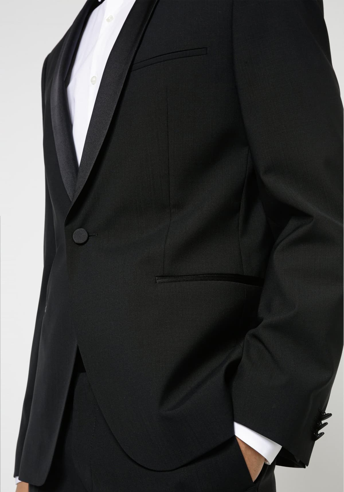 Men's Suits Hugo Black