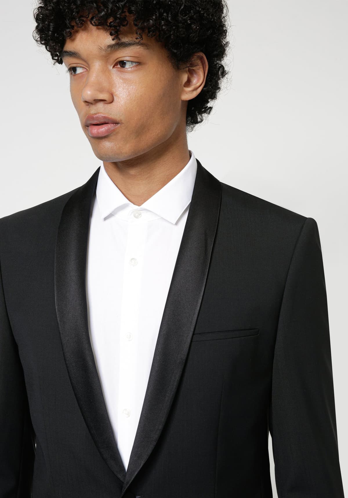 Men's Suits Hugo Black