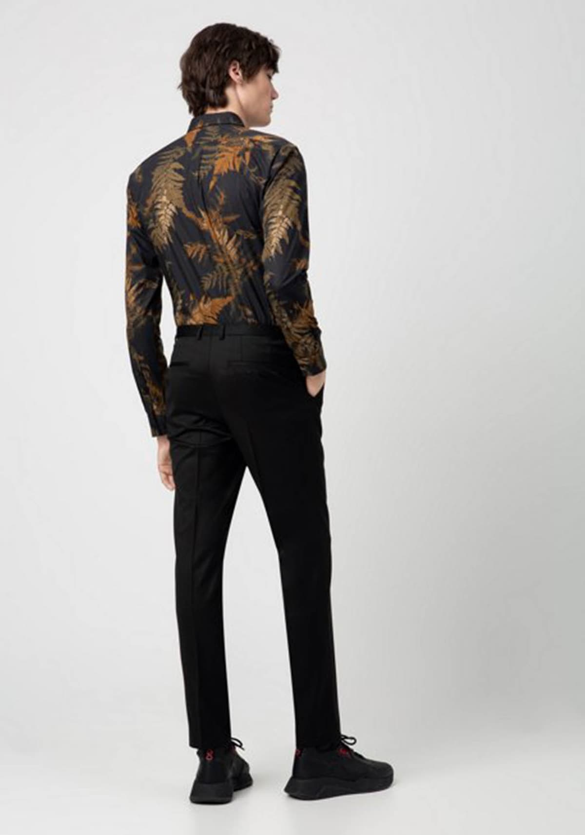 Men's Suits Hugo Black